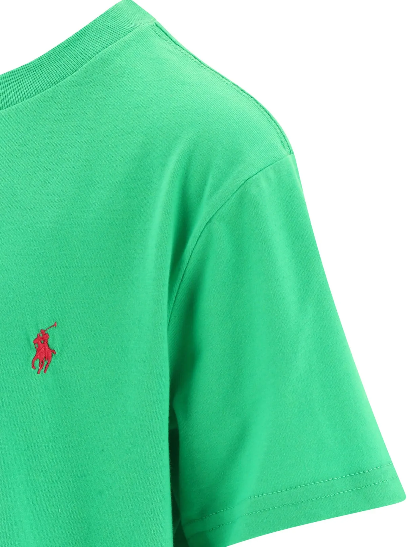 Ralph Lauren Kids Logo Embroidered Crewneck T-Shirt