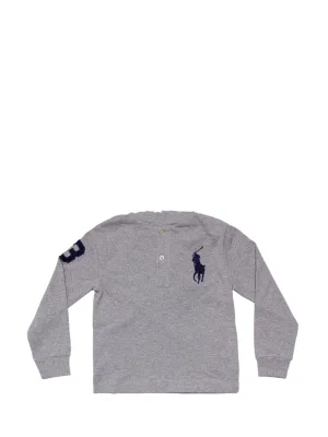Ralph Lauren Kids Logo Embroidered Hoodie