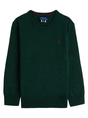 Ralph Lauren Kids Logo Embroidered Jumper