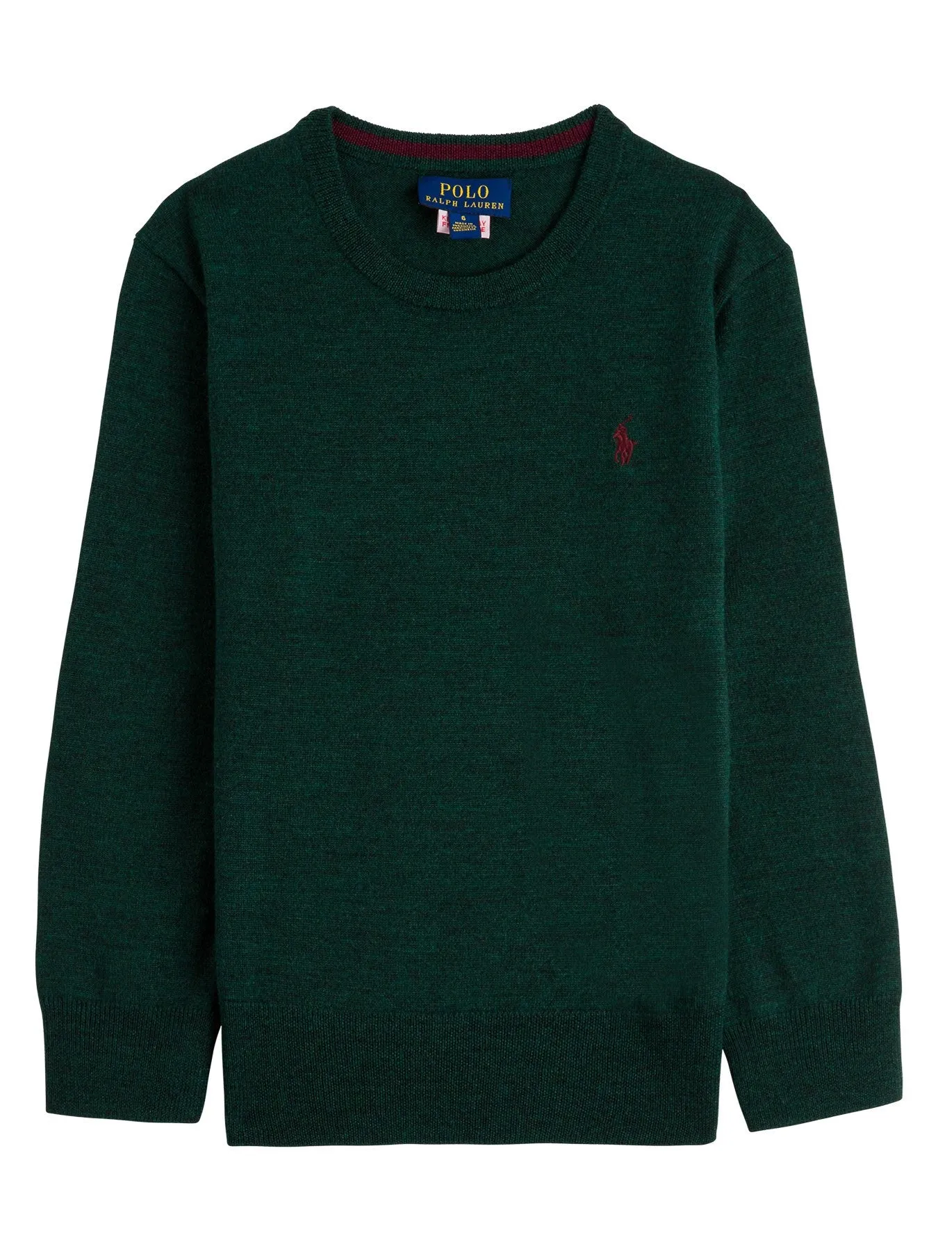 Ralph Lauren Kids Logo Embroidered Jumper
