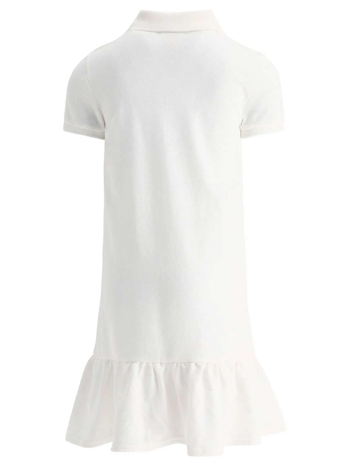 Ralph Lauren Kids Logo Embroidered Polo Shirt Dress