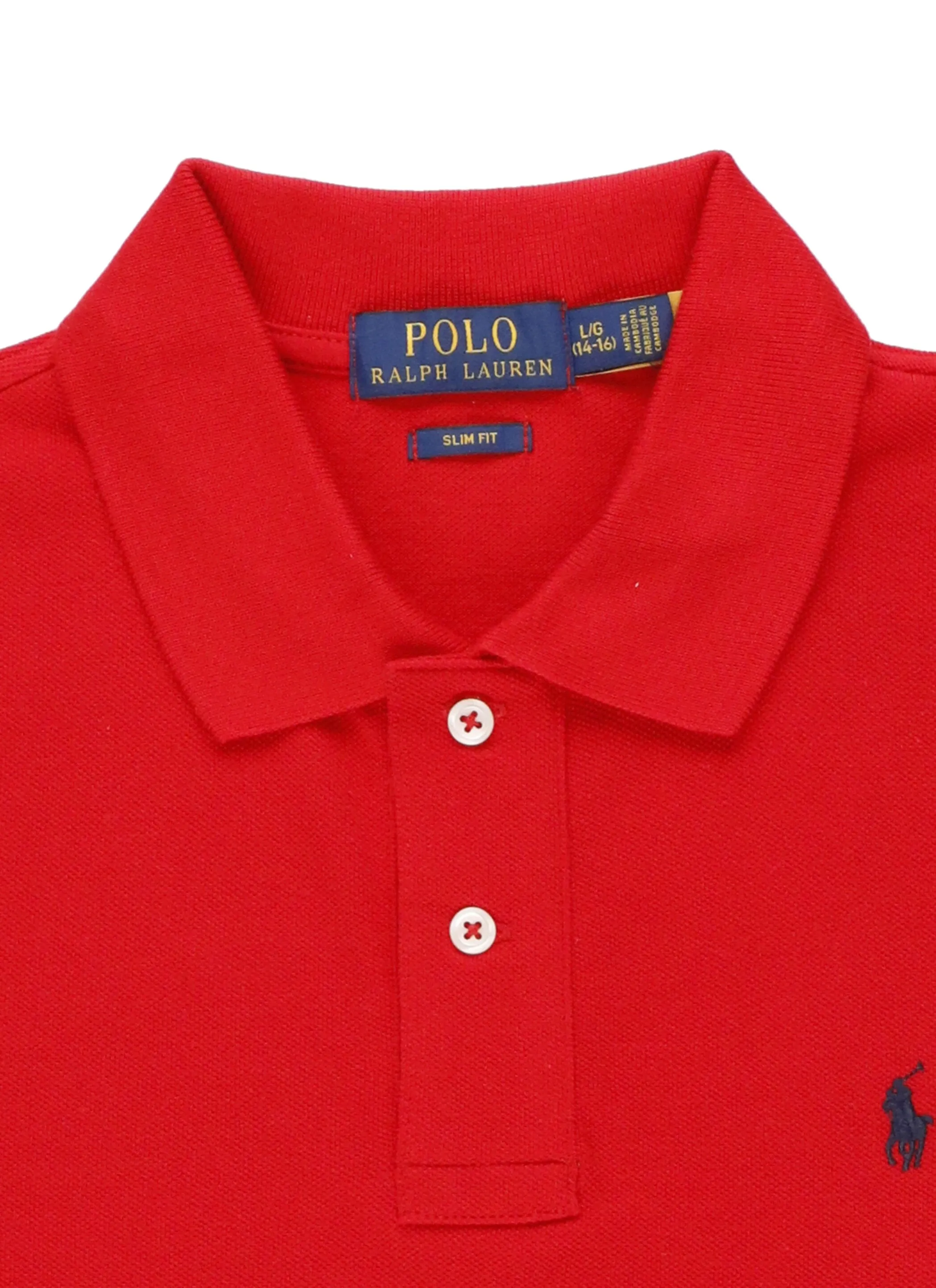 Ralph Lauren Kids Logo Embroidered Polo Shirt