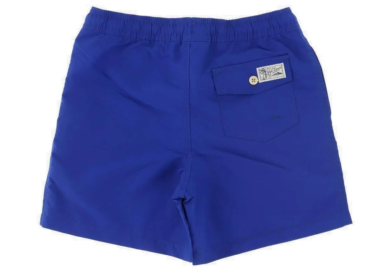 Ralph Lauren Kids Logo Embroidered Swim Shorts