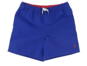 Ralph Lauren Kids Logo Embroidered Swim Shorts