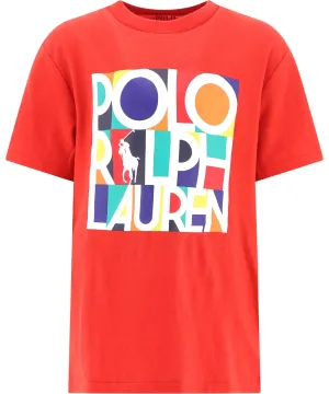 Ralph Lauren Kids Logo Print Crewneck T-Shirt