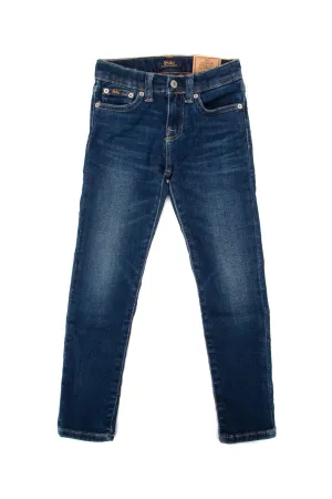 Ralph Lauren Kids Mid Waisted Slim Leg Jeans