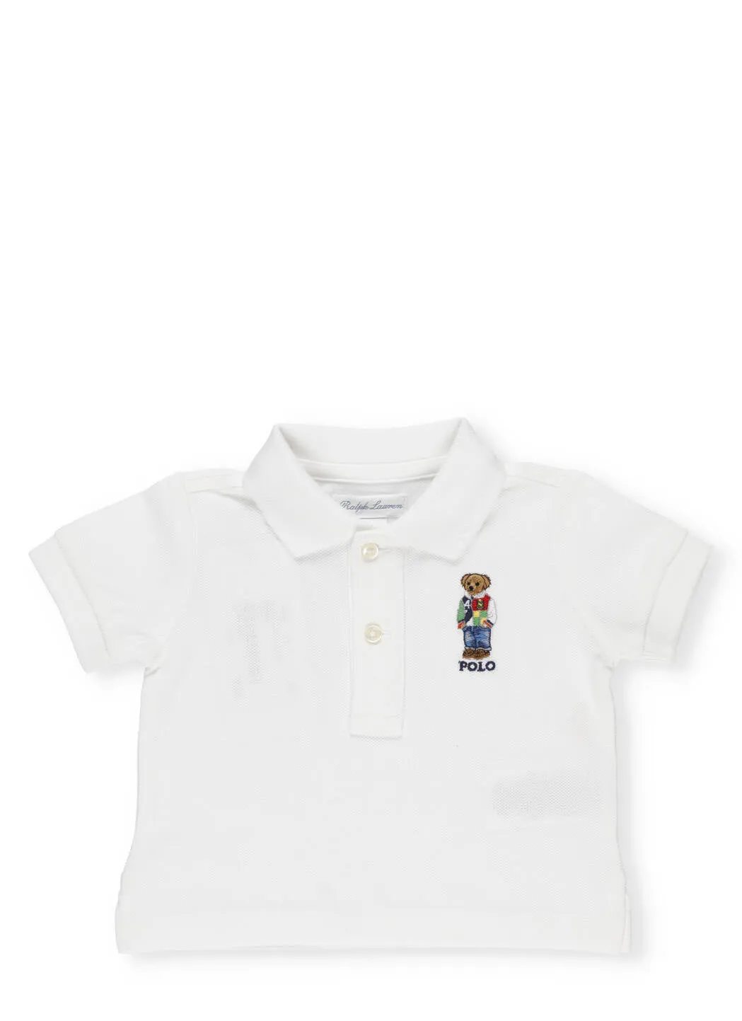 Ralph Lauren Kids Polo Bear Embroidered Polo Shirt
