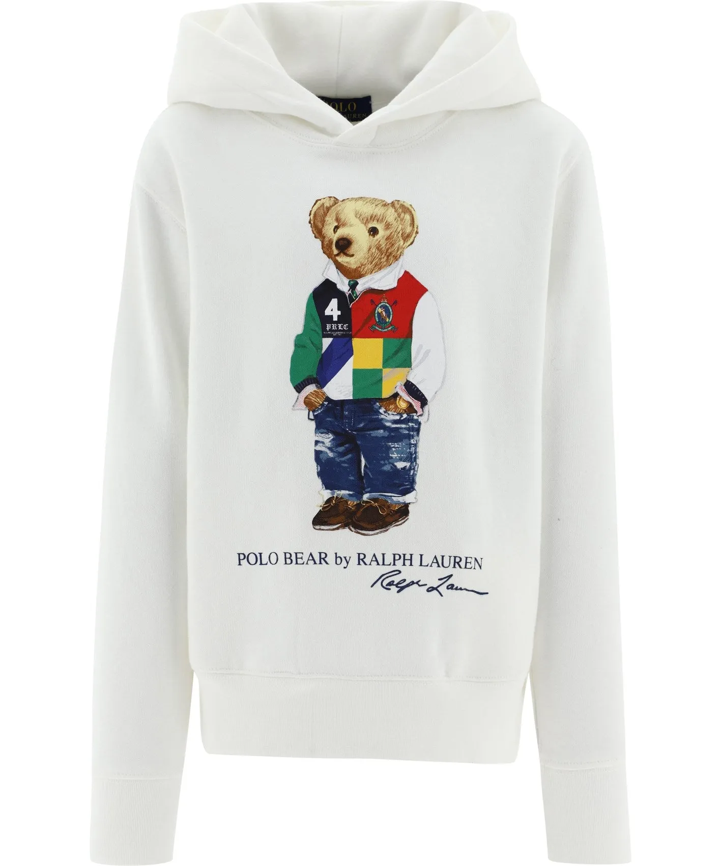 Ralph Lauren Kids Polo Bear Print Hoodie