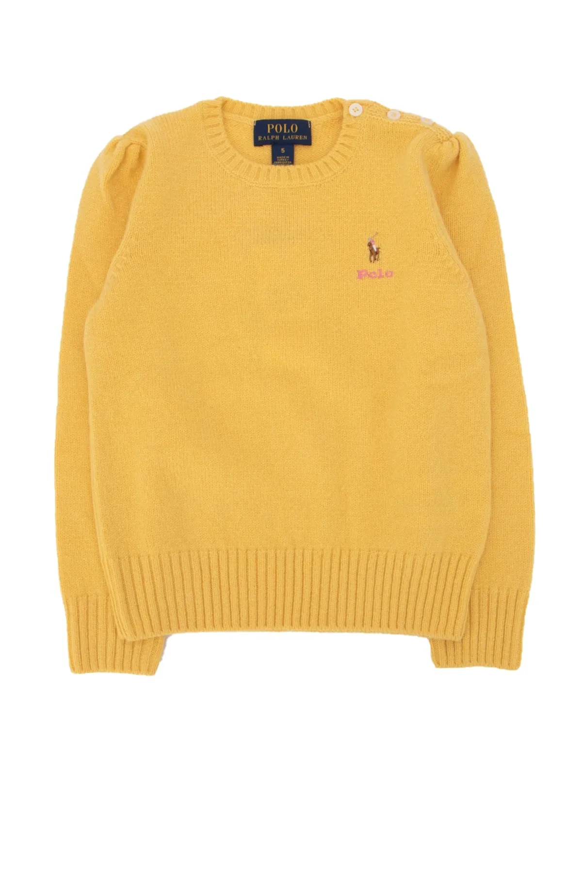 Ralph Lauren Kids Signature Embroidered Jumper
