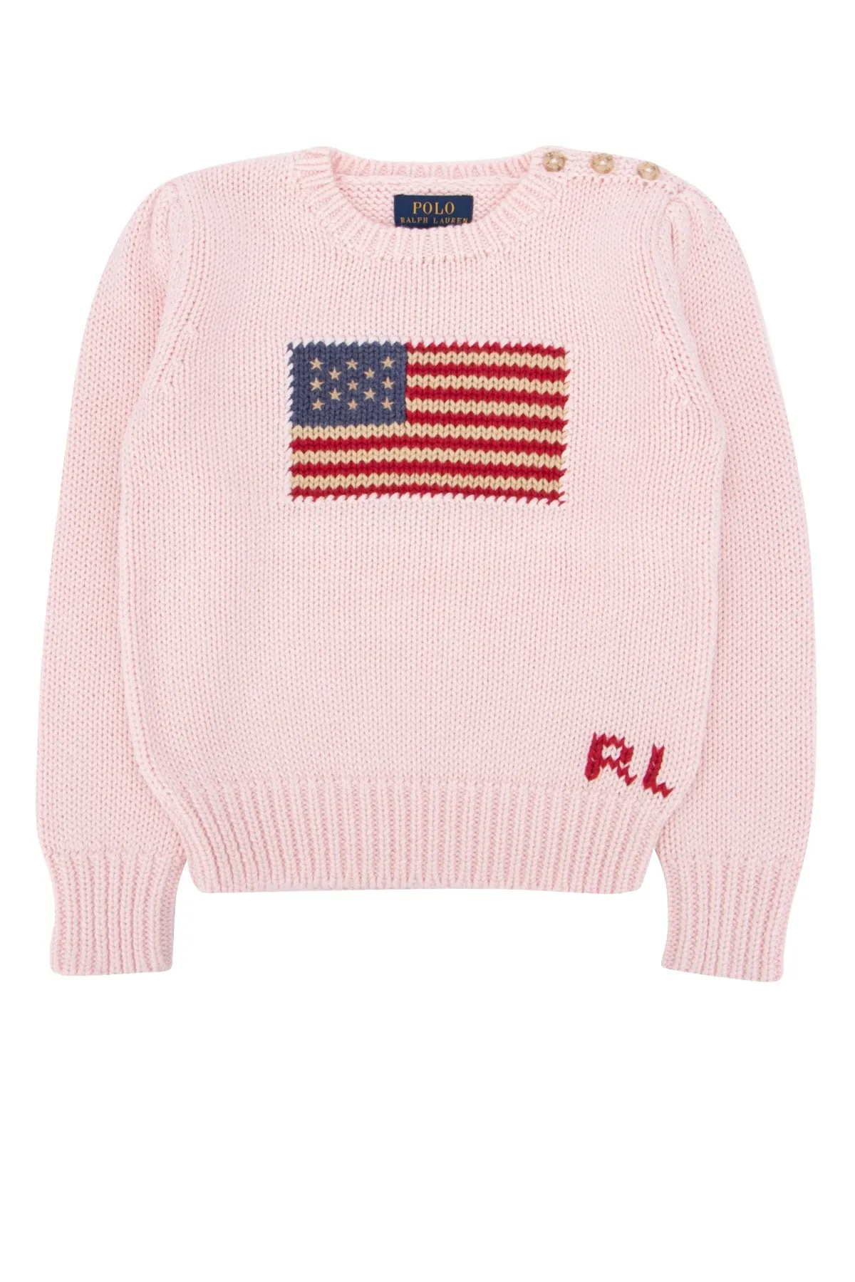 Ralph Lauren Kids US Flag Intarsia Jumper