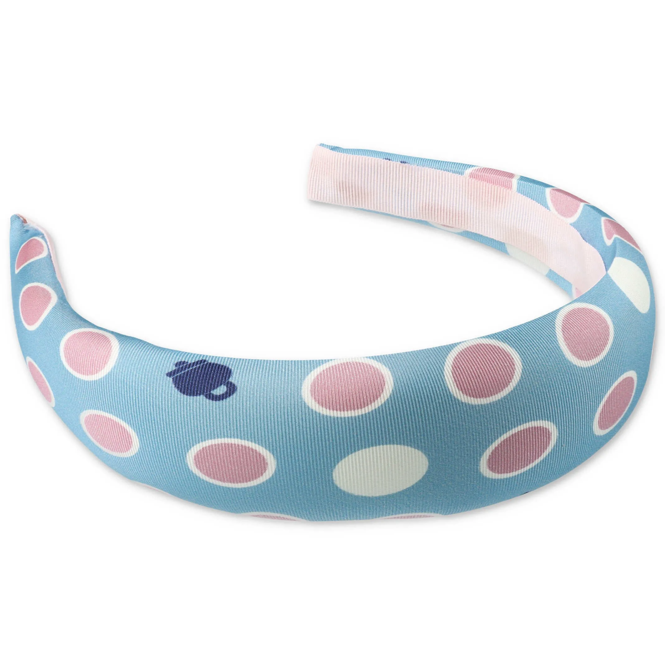 Simonetta Polka Dot Printed Headband