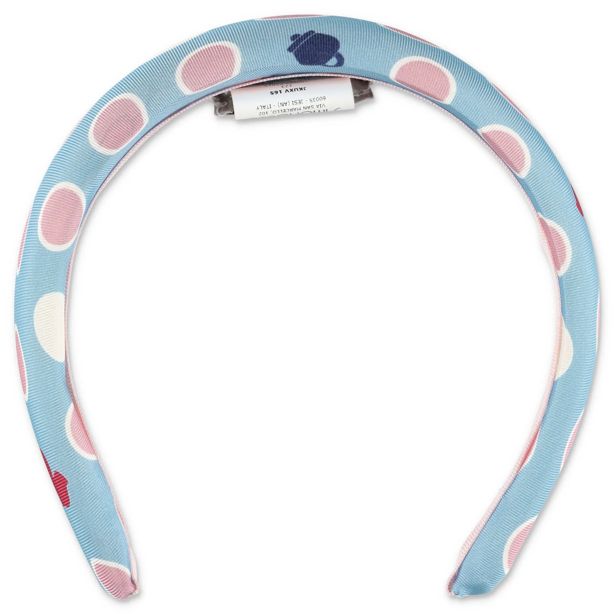 Simonetta Polka Dot Printed Headband