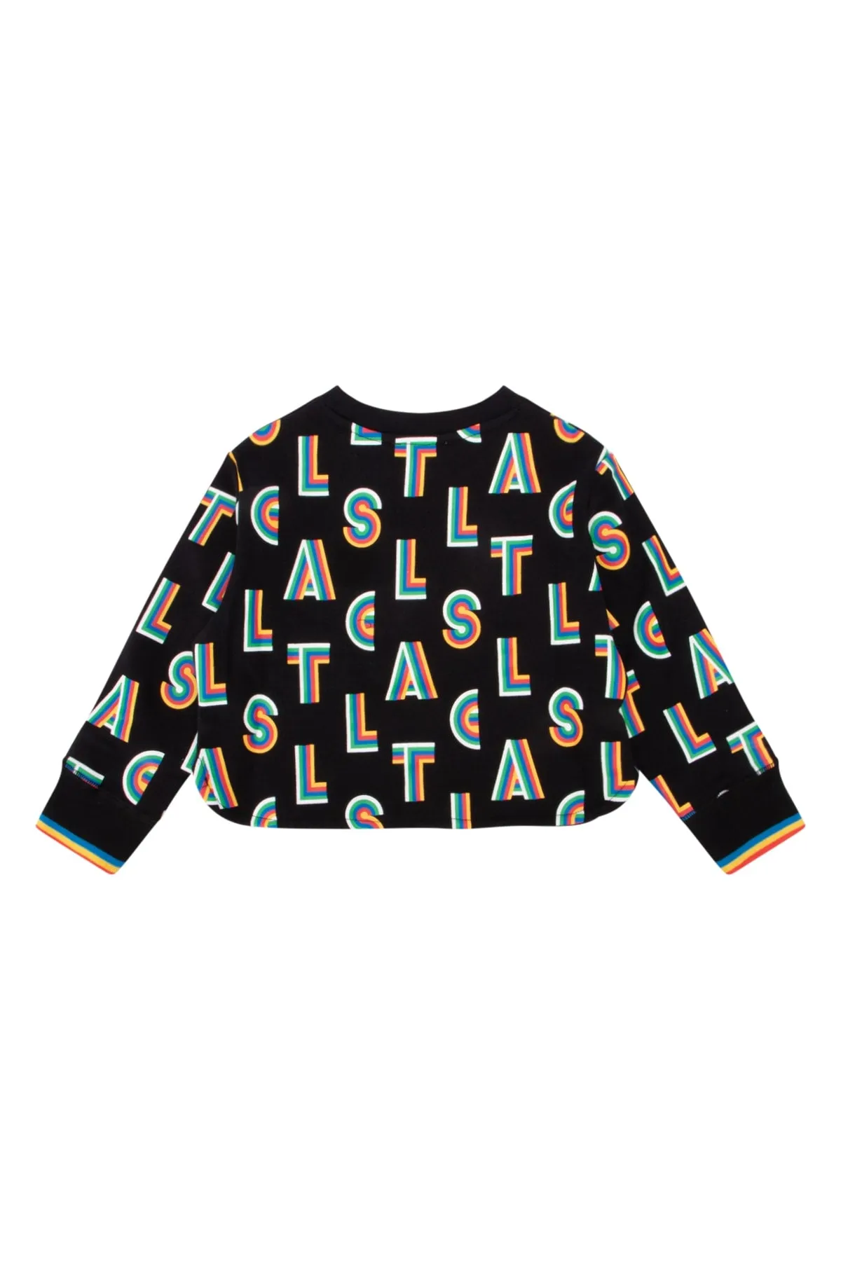 Stella McCartney Kids Allover Logo Printed Sweatshirt