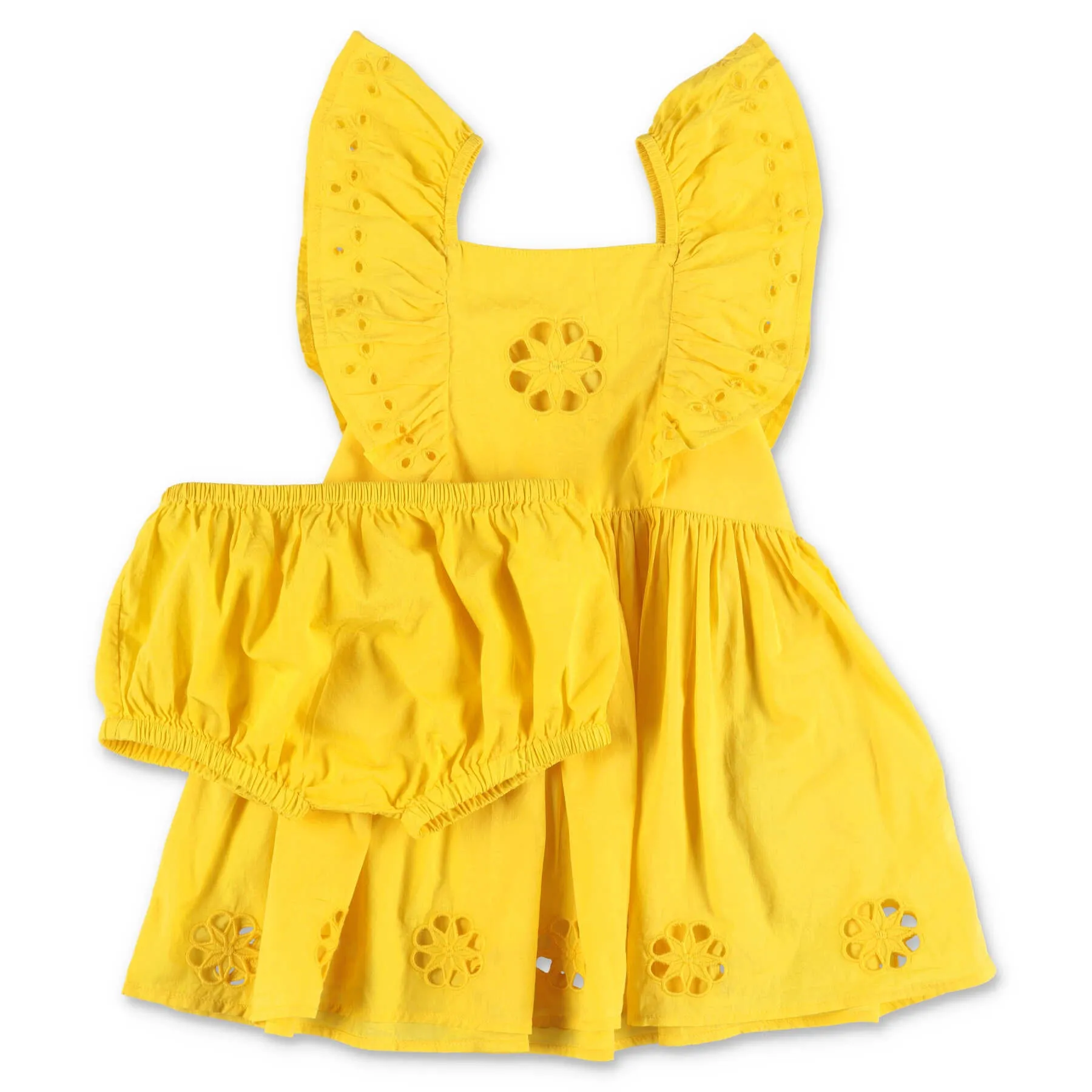 Stella McCartney Kids Broderie-Anglaise Sleeveless Dress