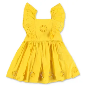 Stella McCartney Kids Broderie-Anglaise Sleeveless Dress