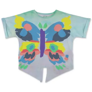 Stella McCartney Kids Butterfly Crewneck T-Shirt
