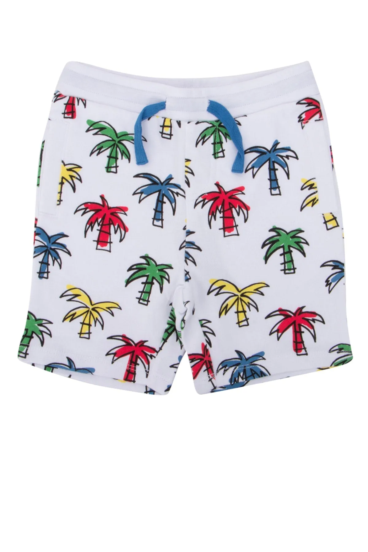 Stella McCartney Kids Doodly Palms Print Shorts