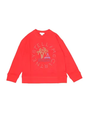 Stella McCartney Kids Embroidered Crewneck Sweatshirt