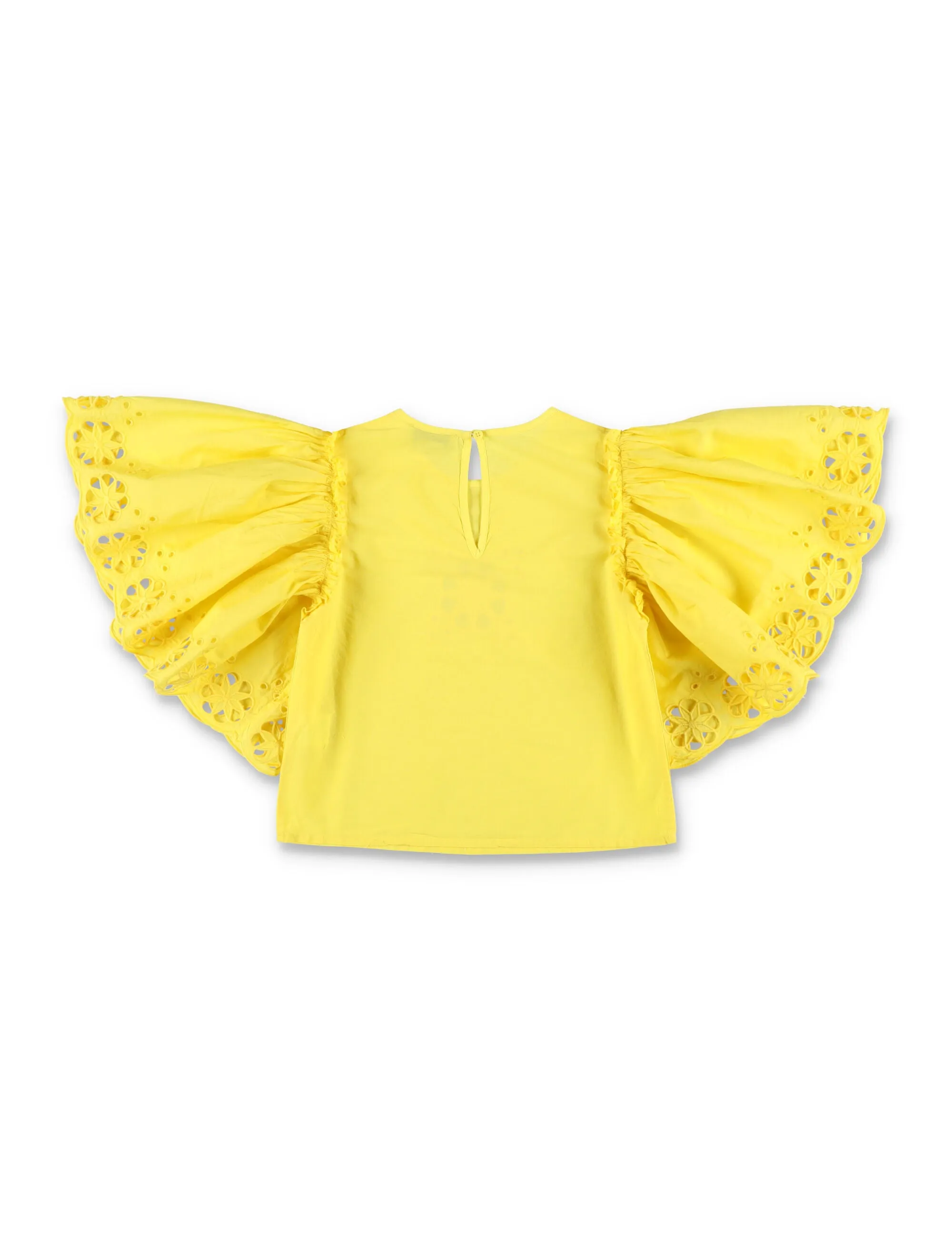 Stella McCartney Kids Embroidered Round-Neck Blouse