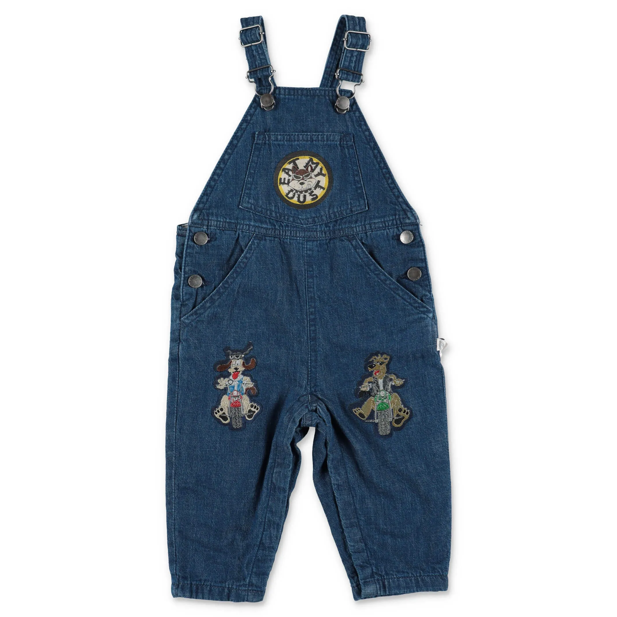 Stella McCartney Kids Graphic Embroidered Overalls