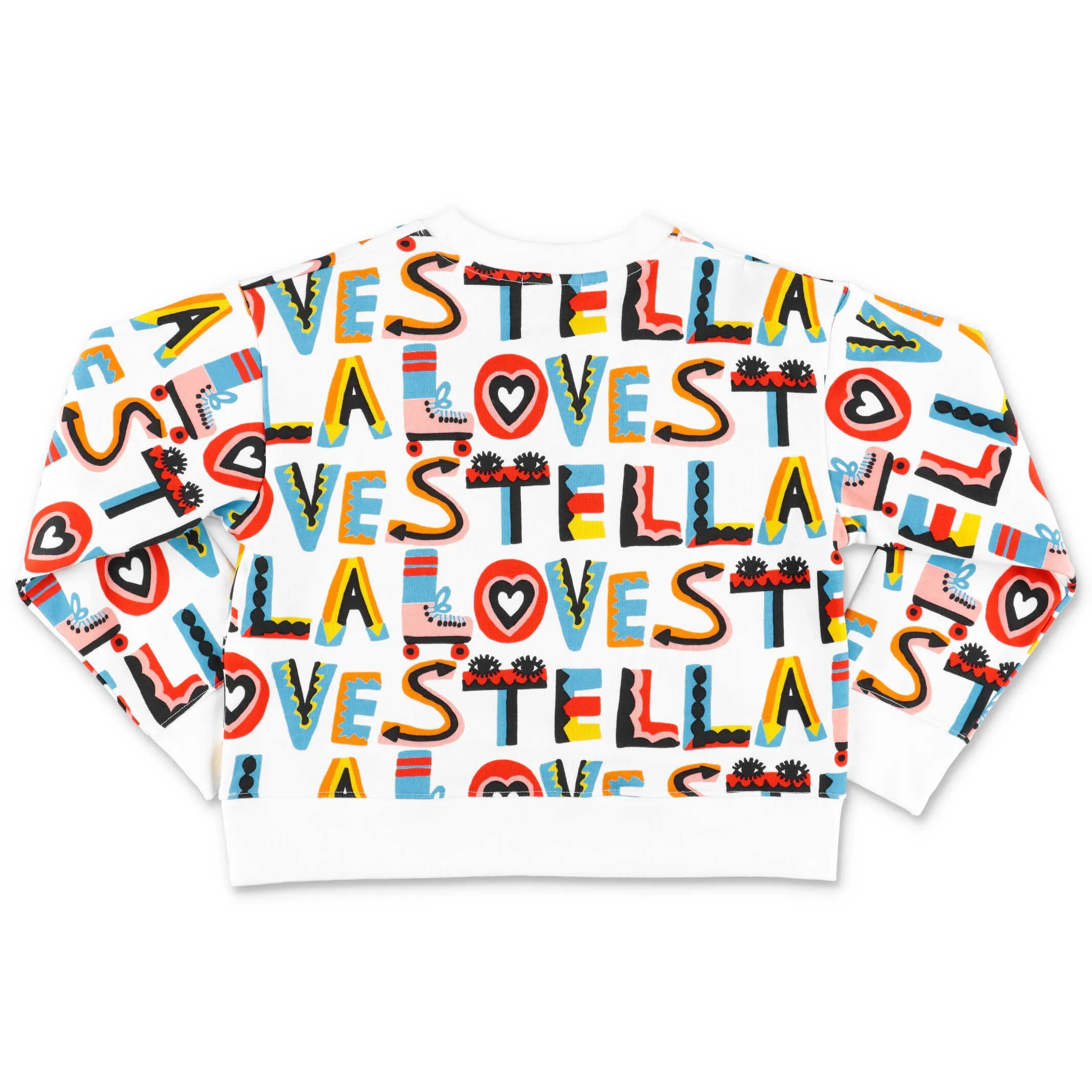 Stella McCartney Kids Graphic Logo Printed Sweatshirt