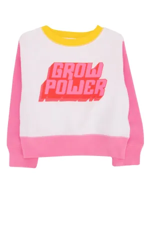 Stella McCartney Kids Grow Power Print Sweatshirt
