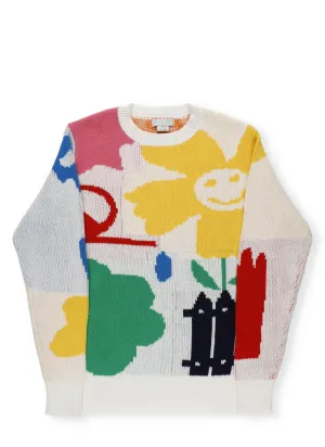 Stella McCartney Kids Intarsia Crewneck Jumper
