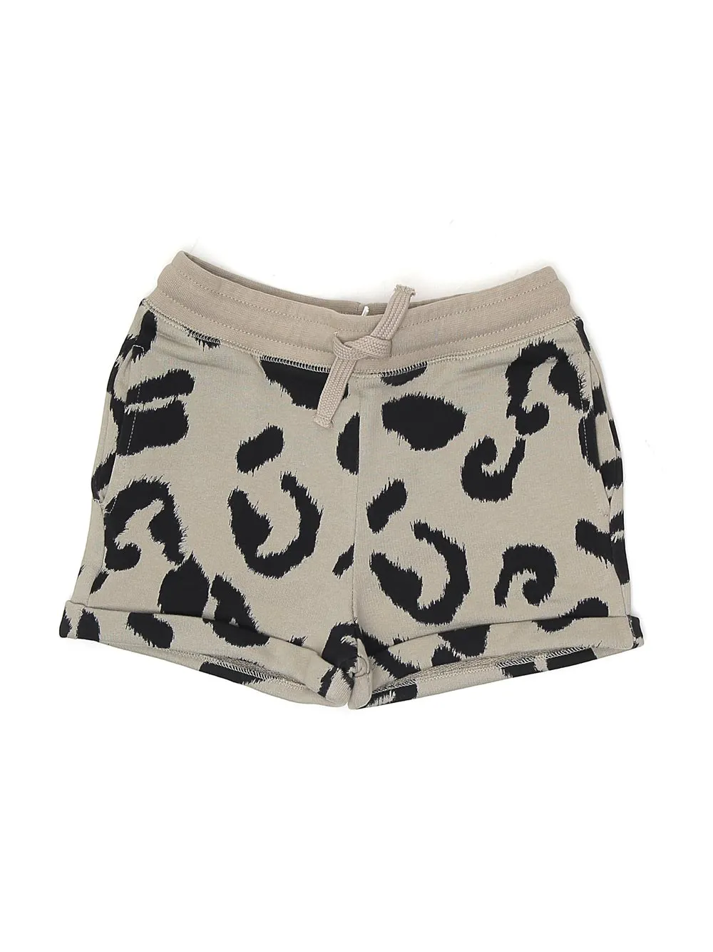 Stella McCartney Kids Leopard Fleece Shorts