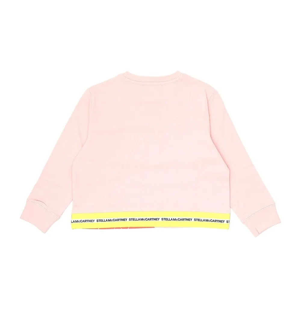 Stella McCartney Kids Logo Fleece Sweatshirt