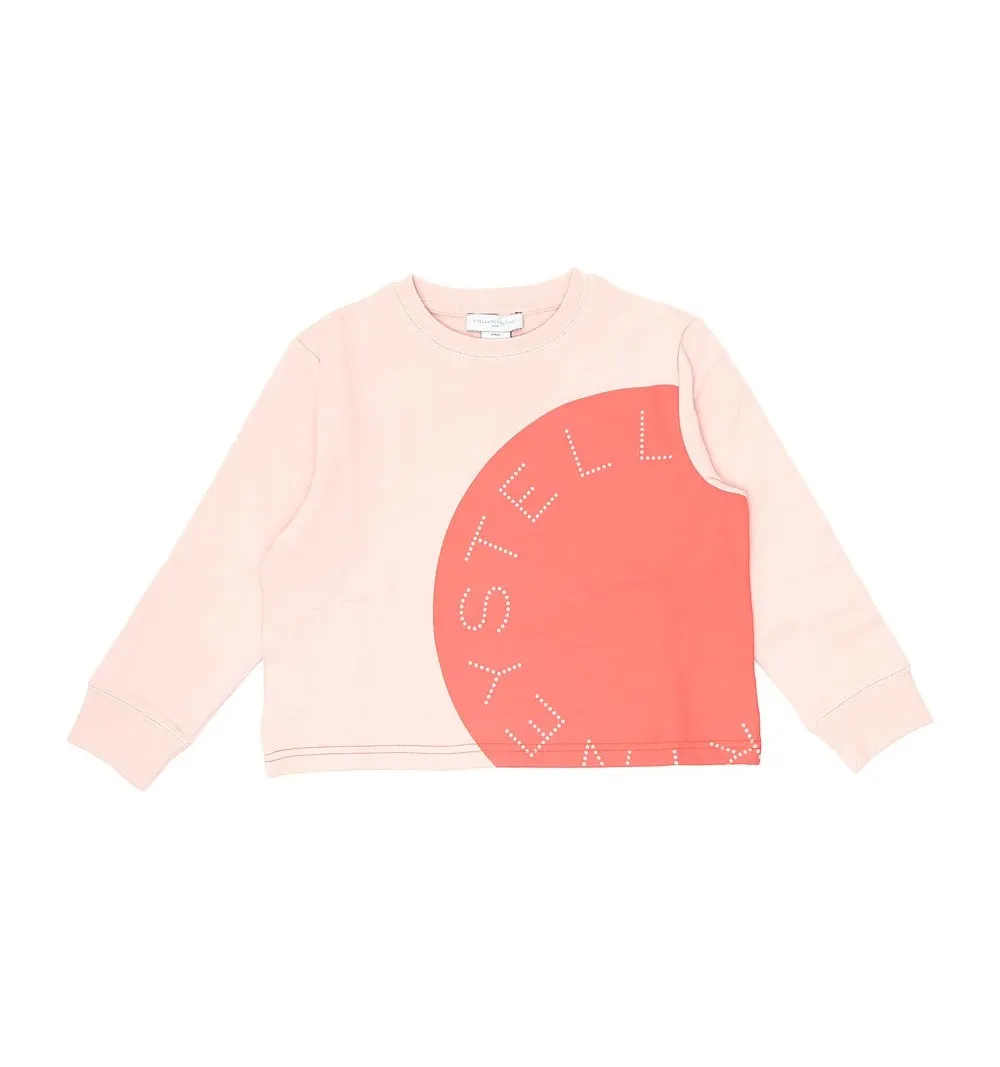 Stella McCartney Kids Logo Fleece Sweatshirt