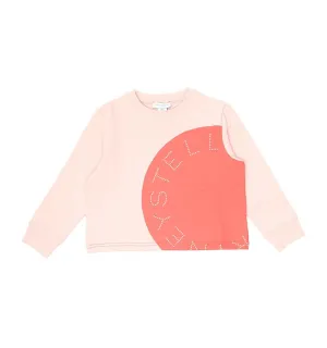 Stella McCartney Kids Logo Fleece Sweatshirt