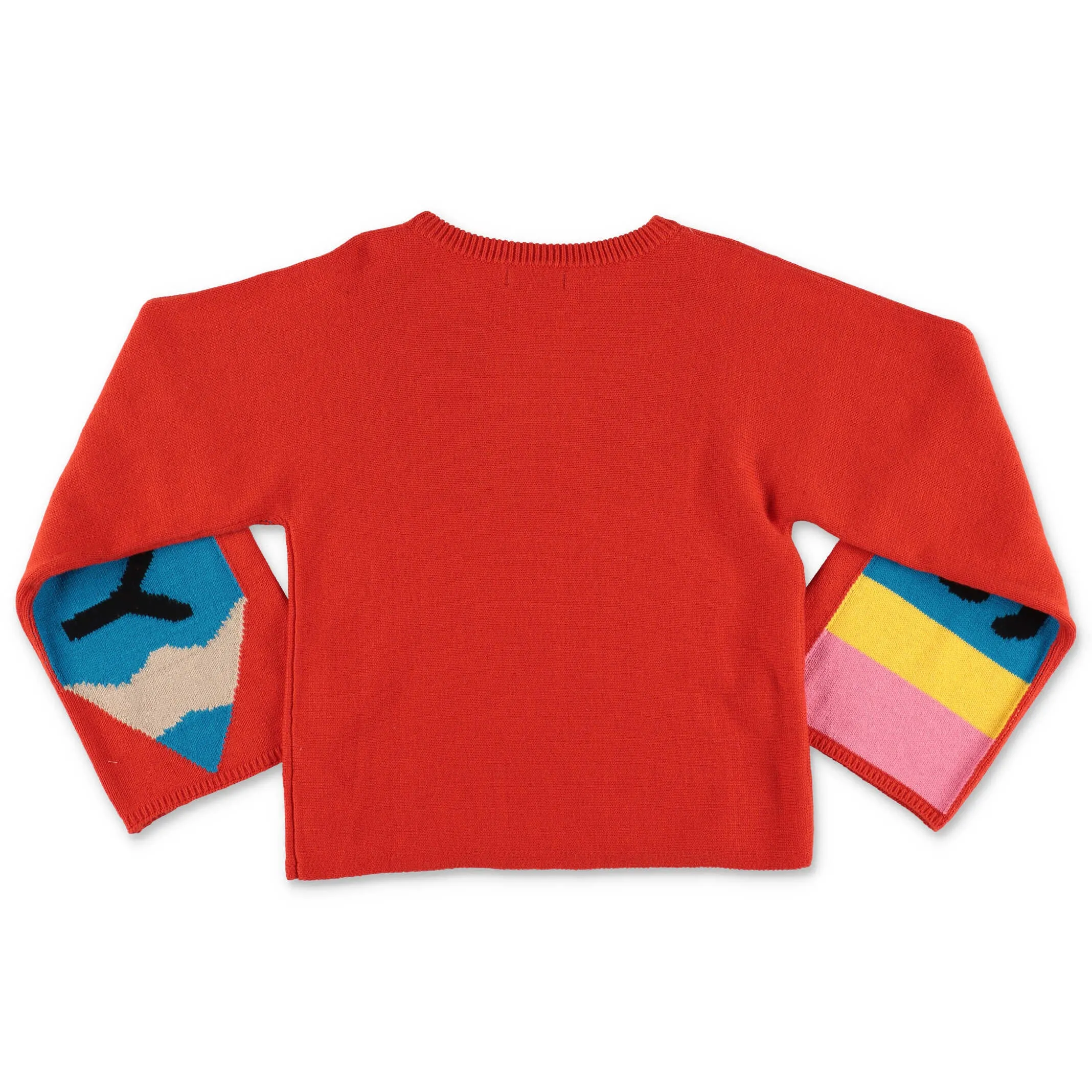 Stella McCartney Kids Logo Pencil Intarsia Jumper