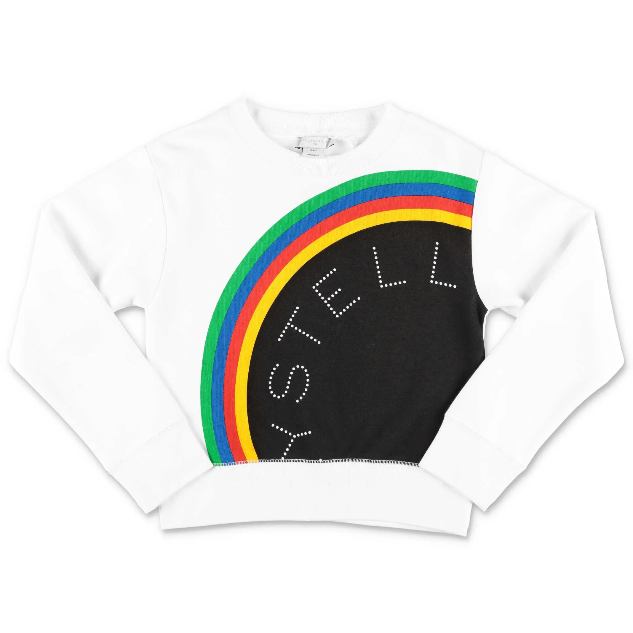 Stella McCartney Kids Logo Print Crewneck Sweatshirt