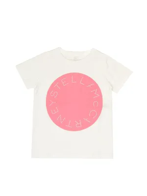 Stella McCartney Kids Logo Print Crewneck T-Shirt