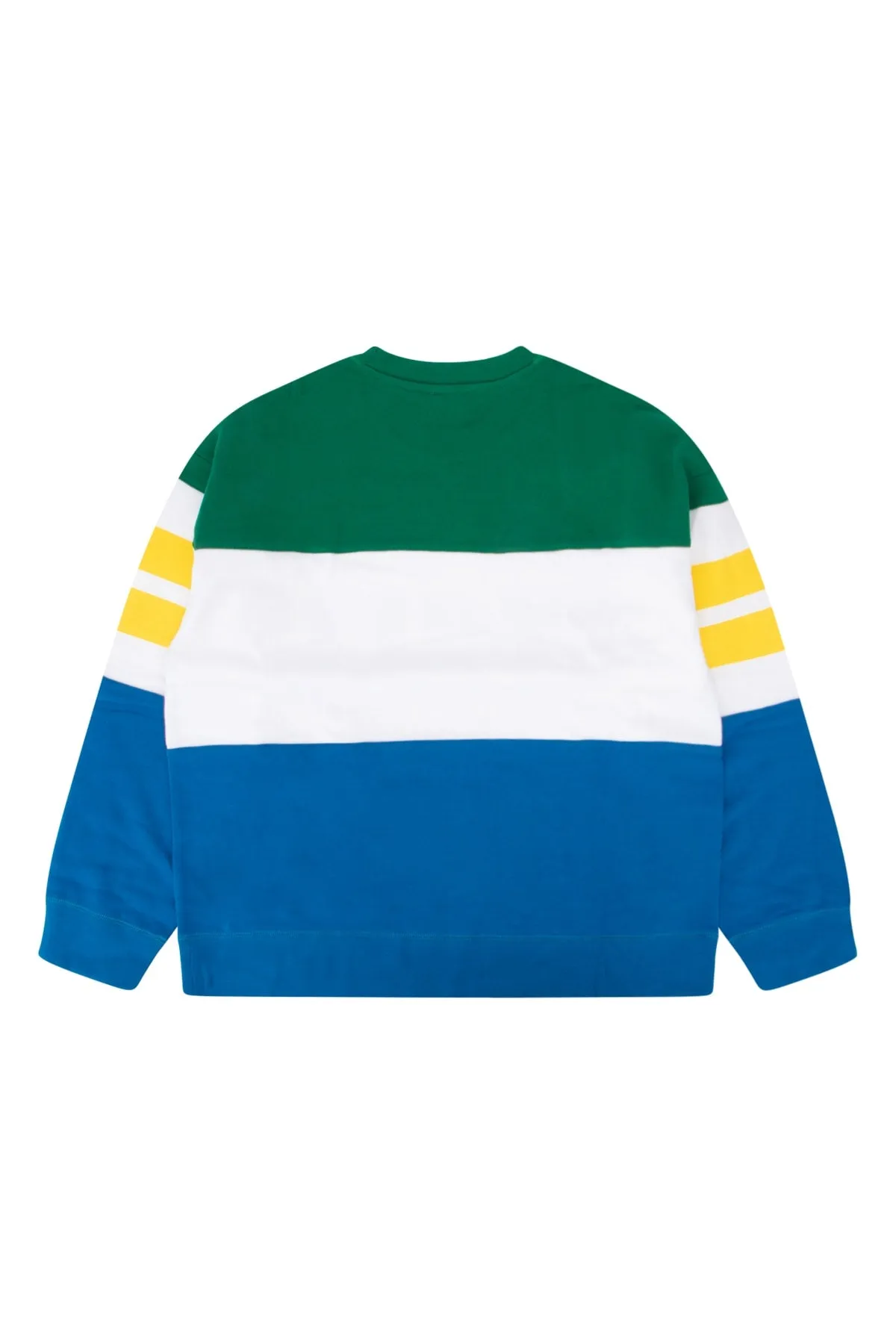 Stella McCartney Kids Logo Printed Colourblock Sweatshirt