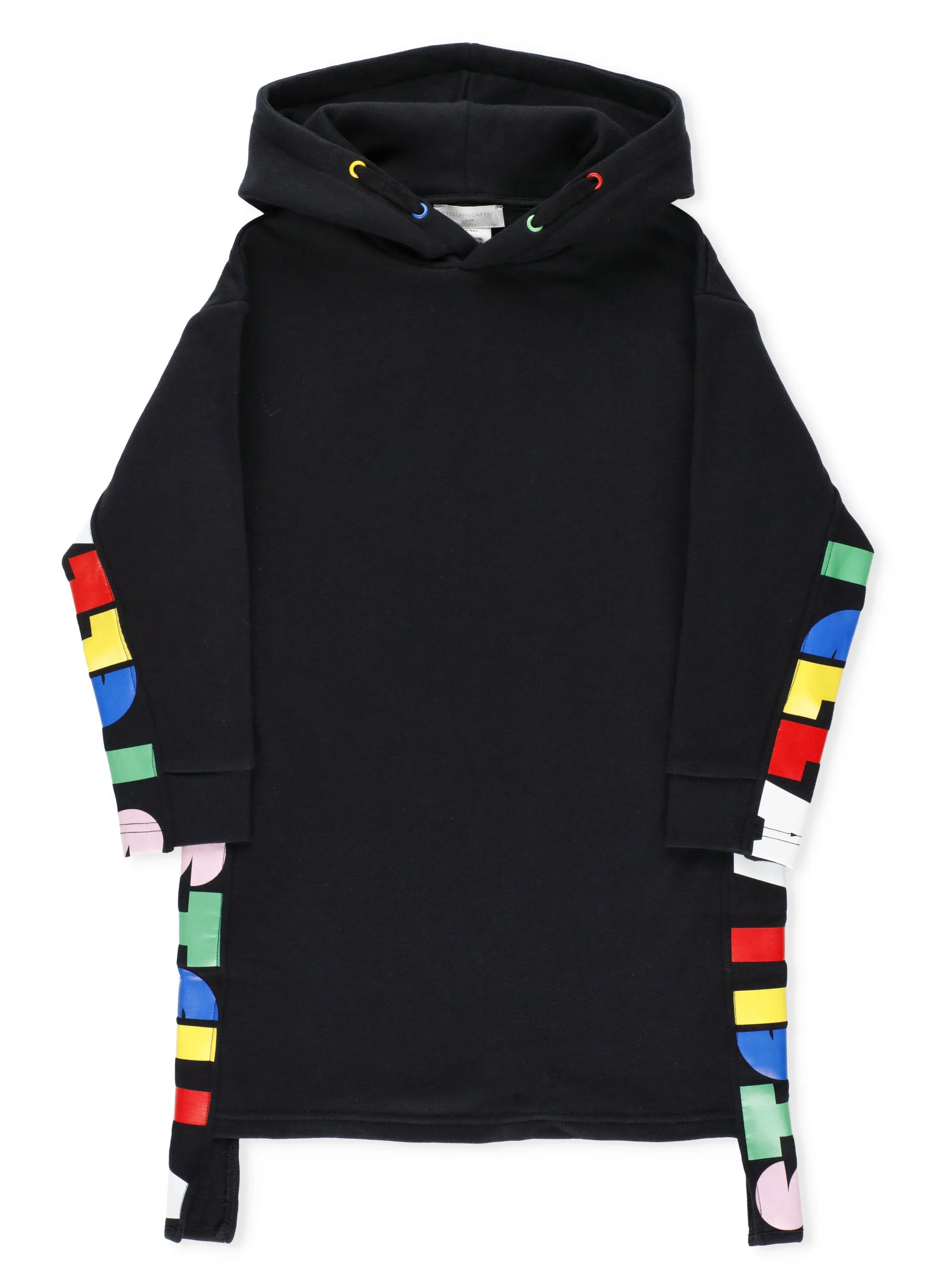 Stella McCartney Kids Logo Printed Hoodie Dress