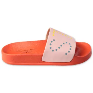 Stella McCartney Kids Logo Printed Slides