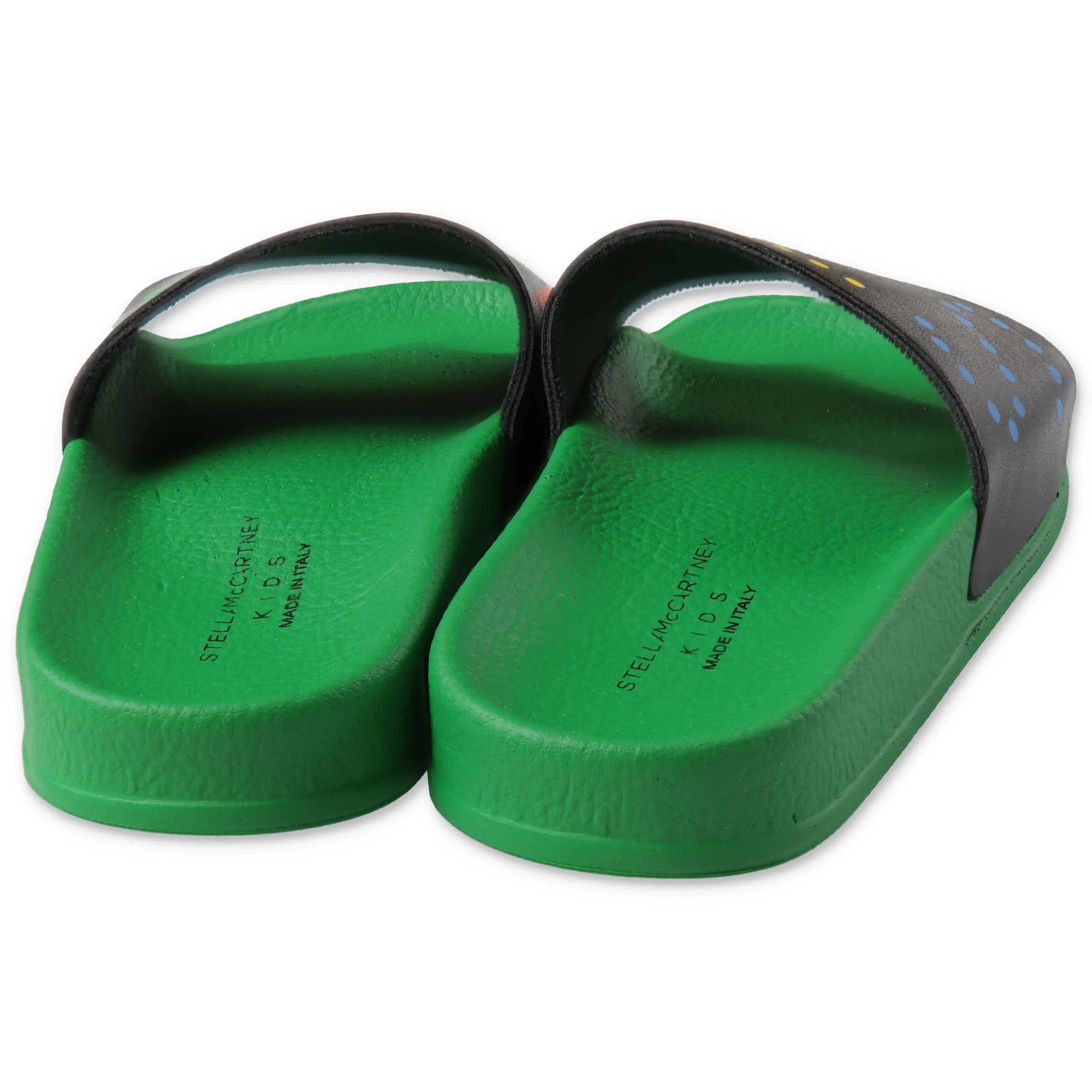 Stella McCartney Kids Logo Printed Slides