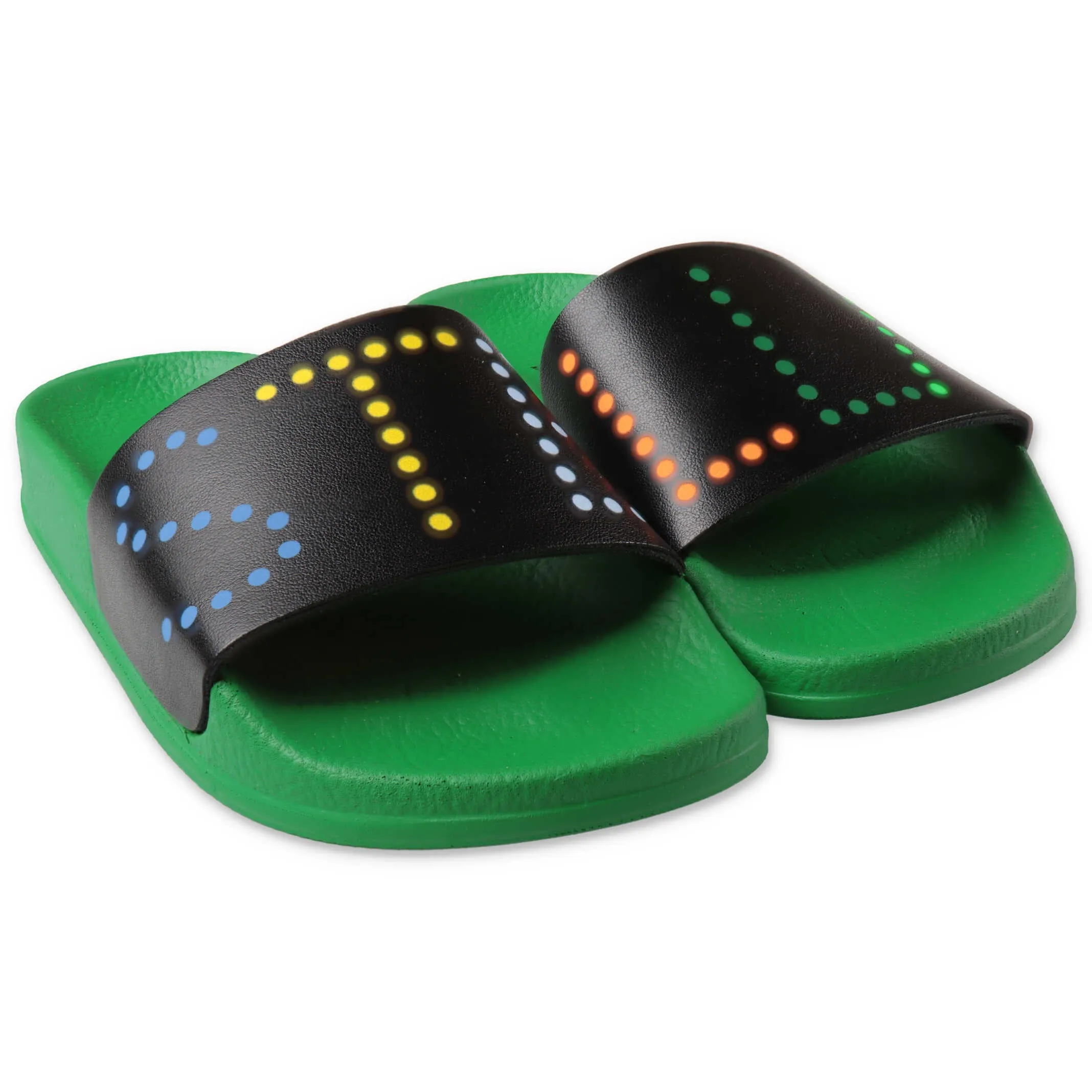 Stella McCartney Kids Logo Printed Slides