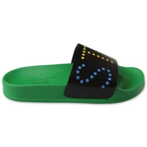 Stella McCartney Kids Logo Printed Slides
