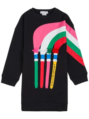 Stella McCartney Kids Paintbrush Sweater Dress