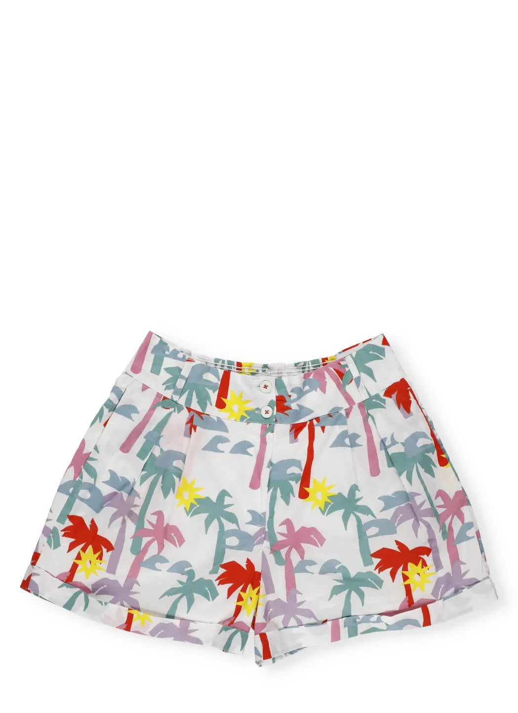 Stella McCartney Kids Palm Tree Print Shorts