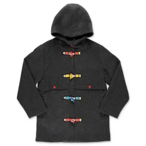 Stella McCartney Kids Pencils Toggle Hooded Coat