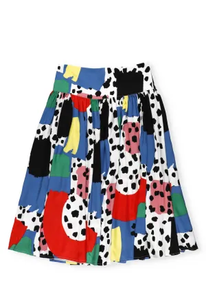 Stella McCartney Kids Pleated Flared Skirt