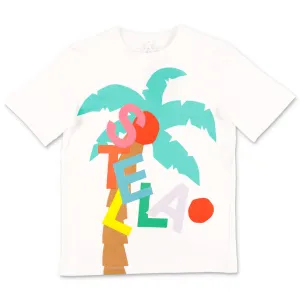 Stella McCartney Kids Postcard Oversized T-Shirt