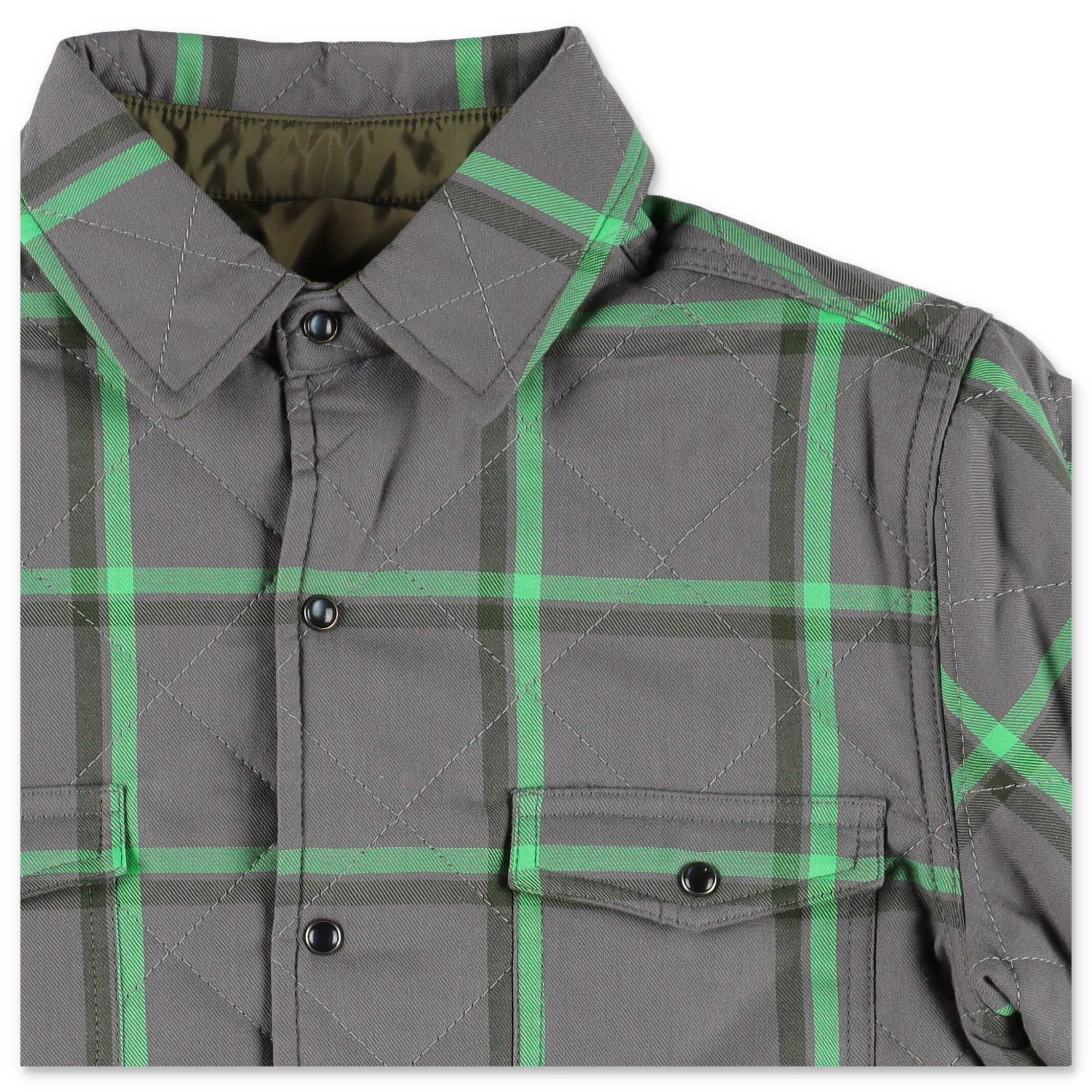 Stella McCartney Kids Reversible Tartan Shirt Jacket