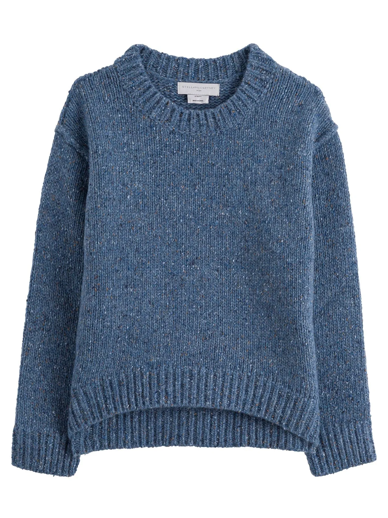 Stella McCartney Kids Ribbed Trim Knit Jumper