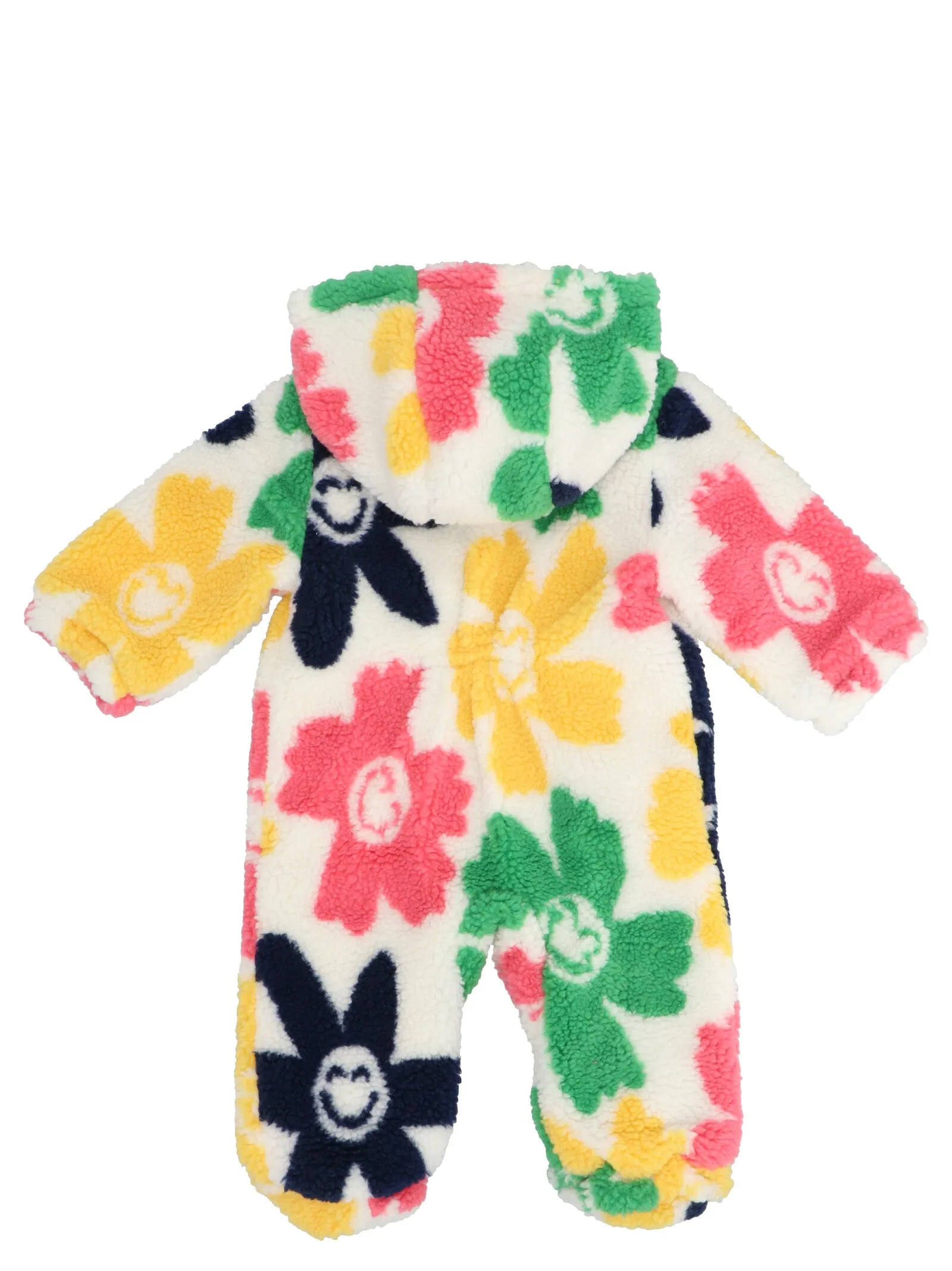 Stella McCartney Kids Smiley Flowers Teddy Baby Onesie