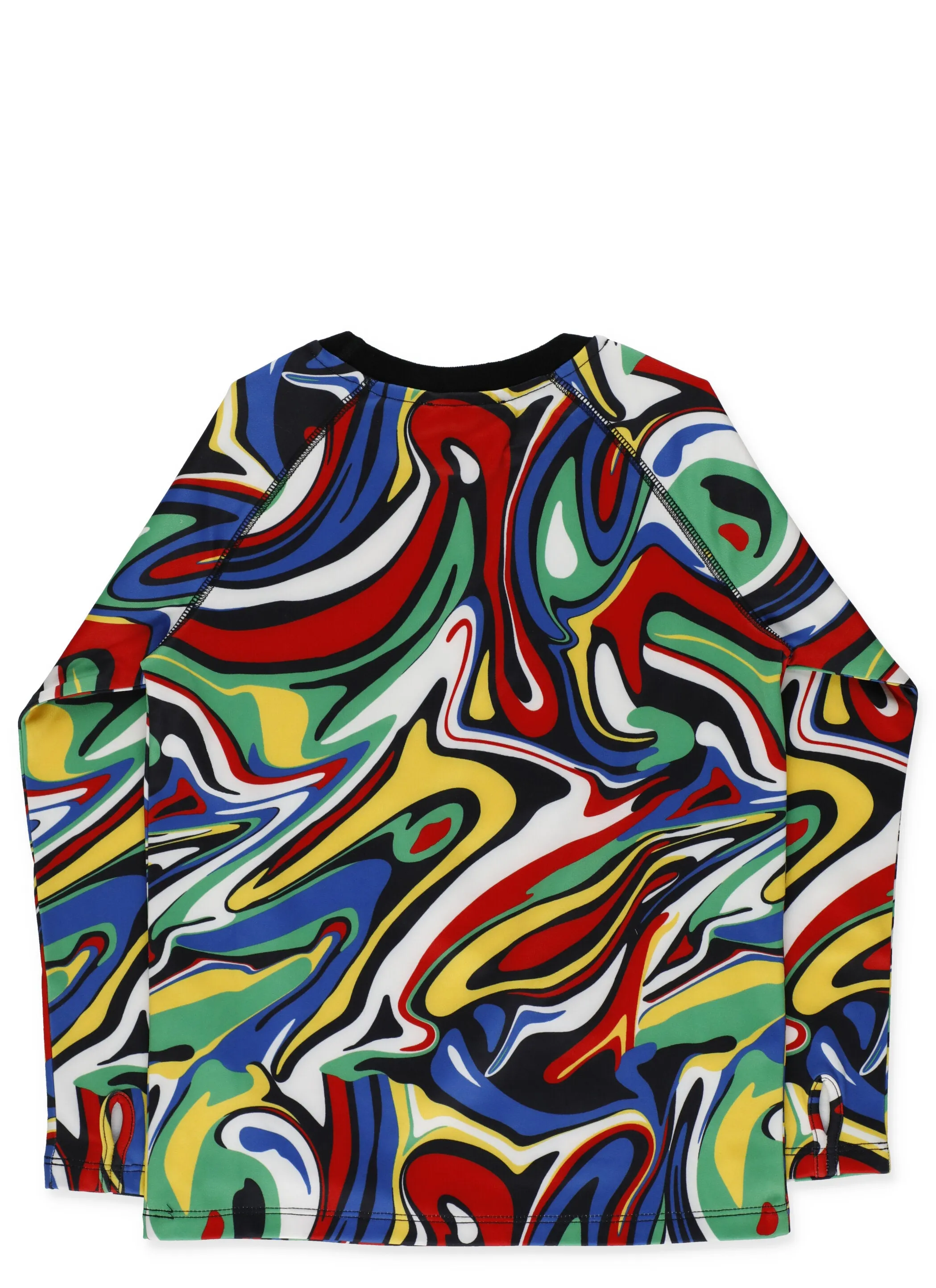 Stella McCartney Kids Swirl Print Long-Sleeve T-Shirt