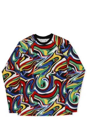 Stella McCartney Kids Swirl Print Long-Sleeve T-Shirt